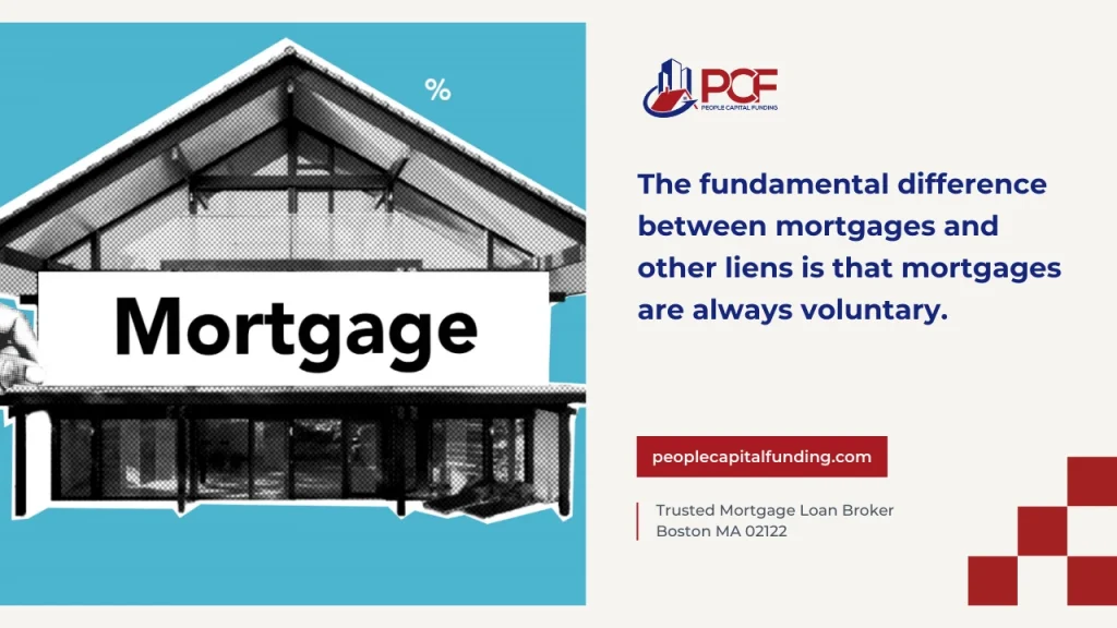 Differences Between Lien and Mortgage