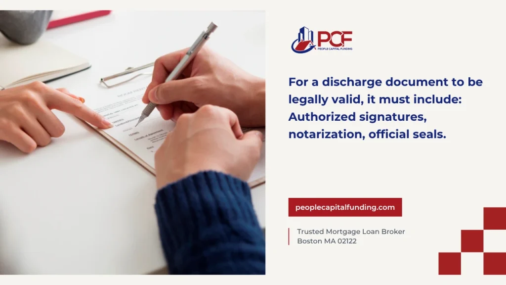 Key Components of a Discharge Document